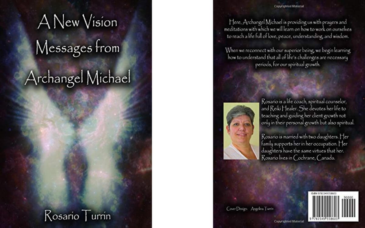 Book cover for A New Vision Messages from Archangel Michael